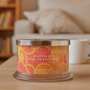 Homeworx Mandarin Pink Grapefruit Candle